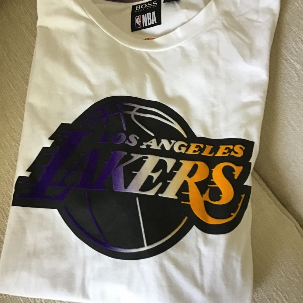 HUGO BOSS NBA LOS ANGELES LAKERS TEE MENS